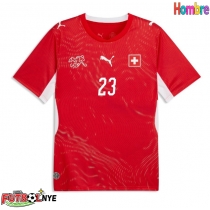 Camiseta Suiza Zeki Amdouni #23 Primera Equipación Mundial 2026 manga corta